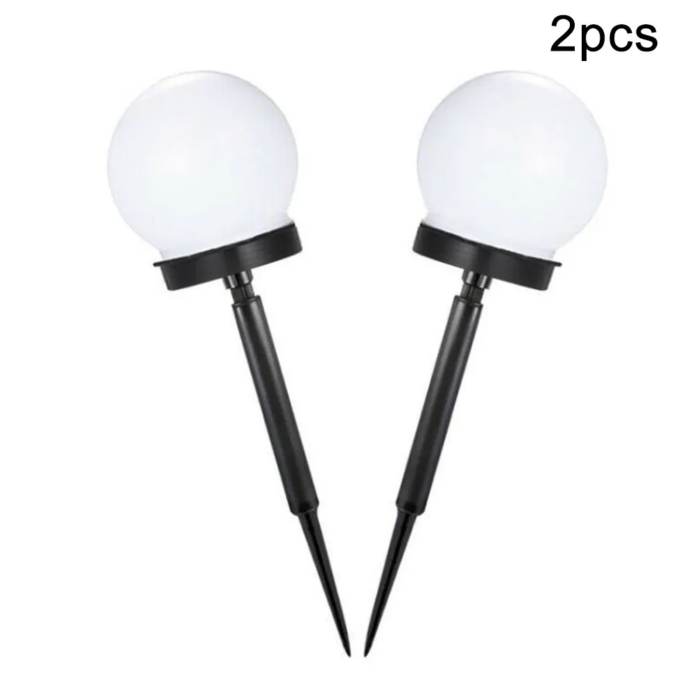 2pcs Solar Round Ball Globe LED Garden Path Ground Lights Stake Lighting Security Garden Porch Yard Path Lighting Charming Light
2pcs Solar Round Ball Globe LED Garden Path Ground Lights Stake Lighting Security Garden Porch Yard Path Lighting Charming Light