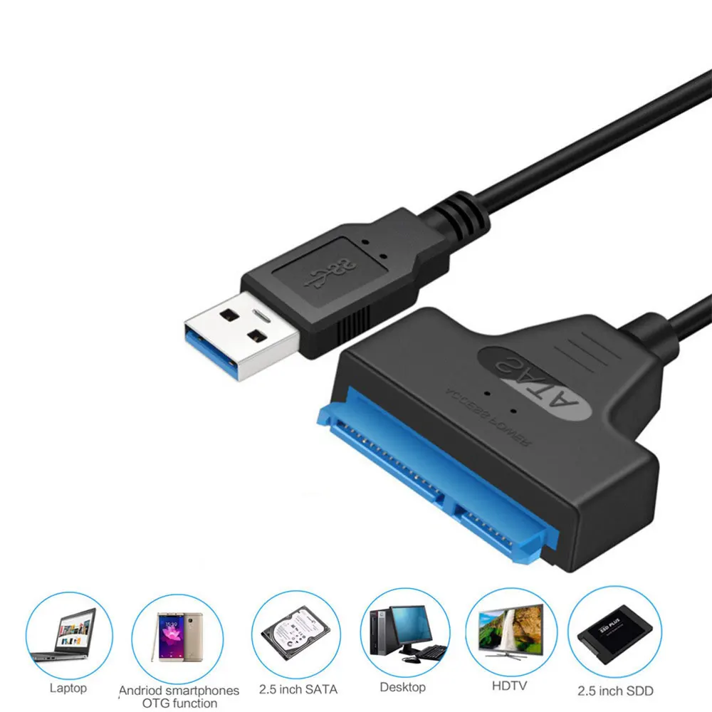Usb Sata Cable Sata 3 To Usb 3.0 Adapter Computer Cables Connectors Usb Sata Adapter Cable Support 2.5 Inches Ssd Hdd Hard Drive
Usb Sata Cable Sata 3 To Usb 3.0 Adapter Computer Cables Connectors Usb Sata Adapter Cable Support 2.5 Inches Ssd Hdd Hard Drive