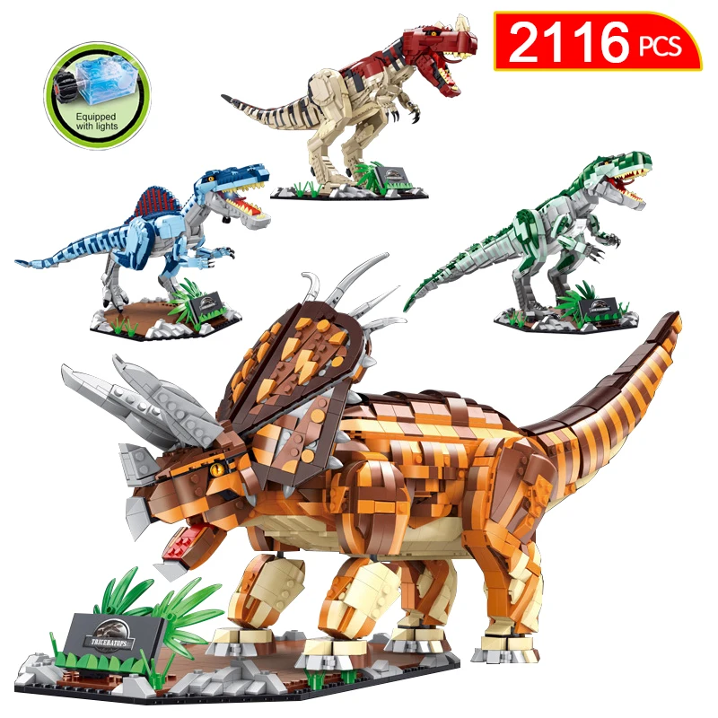 Спинозавр Трицератопс цератозавр кирпичи Парк Юрского периода строительные блоки игрушки для мальчиков Подарки
Спинозавр Трицератопс цератозавр кирпичи Парк Юрского периода строительные блоки игрушки для мальчиков Подарки