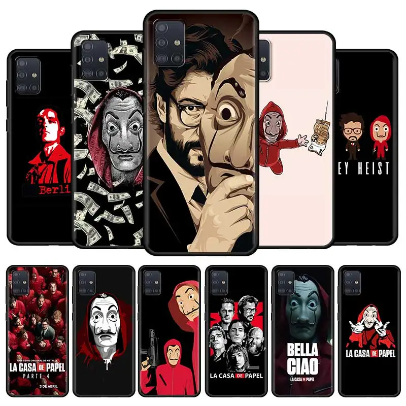 Money Heist House PaperSilicone Phone Case For Samsung Galaxy A50 A70 A10s A20e A30s A40 A60 A80 A90 Luxury Back Cover Shell
Money Heist House PaperSilicone Phone Case For Samsung Galaxy A50 A70 A10s A20e A30s A40 A60 A80 A90 Luxury Back Cover Shell