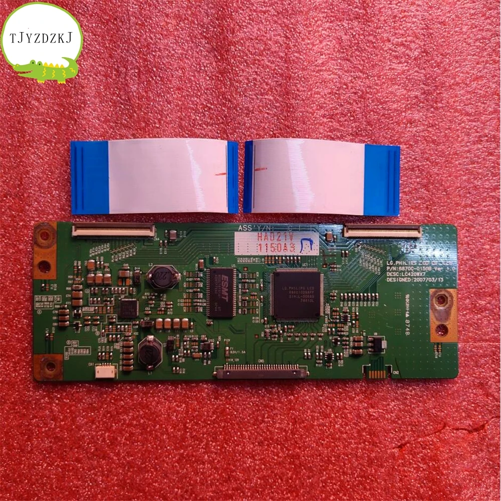 Good test original for Philips 42pfp5332d/37 T-Con logic board 6871l-1150a 6870C-0150B LC420WX7
Good test original for Philips 42pfp5332d/37 T-Con logic board 6871l-1150a 6870C-0150B LC420WX7
