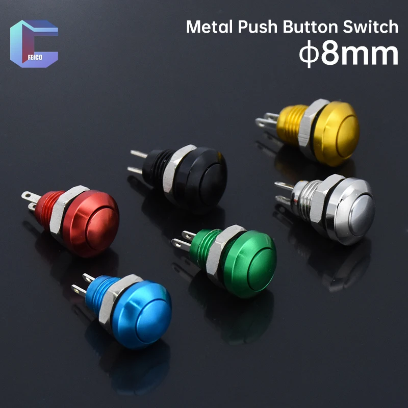 8mm Waterproof Momentary Reset 1NO Ball Head Nickel-Plated Brass or Oxide Push Button Switch Without LED Lights
8mm Waterproof Momentary Reset 1NO Ball Head Nickel-Plated Brass or Oxide Push Button Switch Without LED Lights