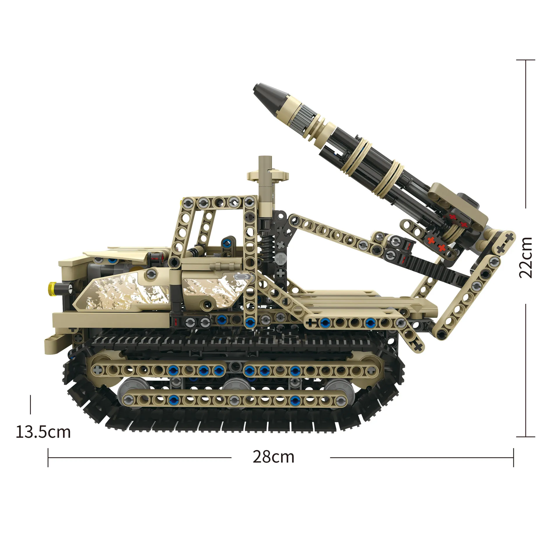 13012 Mould King 608pcs Series Tracked armed rocket launcher electric remote control Building Blocks APP brick kids toys
13012 Mould King 608pcs Series Tracked armed rocket launcher electric remote control Building Blocks APP brick kids toys