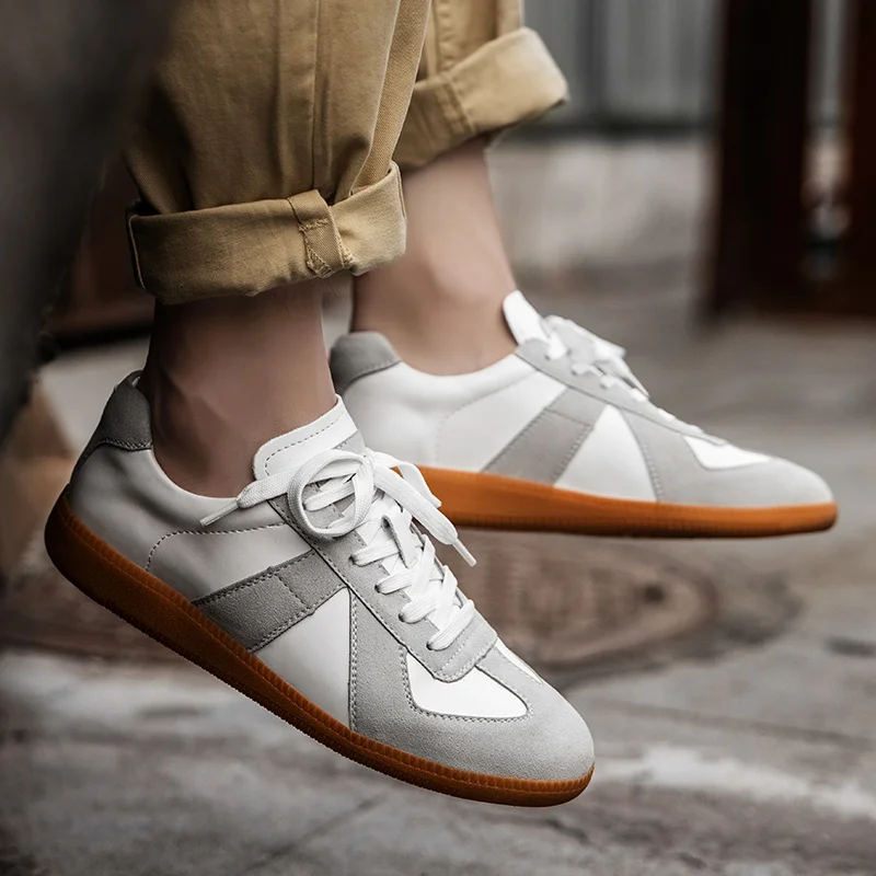 Fashion Shoes Shoes Men Sneakers Leather Stitching Summer Men's Street Fashion Designer Casual Sneaker Trend Mens Slippers
Fashion Shoes Shoes Men Sneakers Leather Stitching Summer Men's Street Fashion Designer Casual Sneaker Trend Mens Slippers