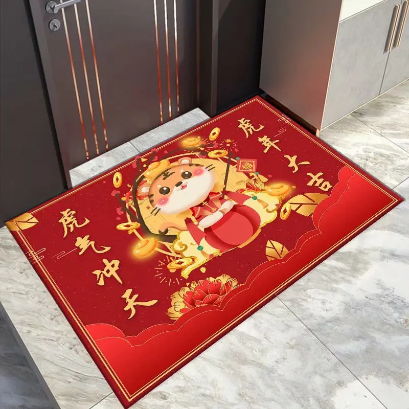 2022 Year of the Tiger Chinese Style Floor Mat Indoor Outdoor Rug Entryway New Year Mats Home Non-slip Entrance Doormat Carpet
2022 Year of the Tiger Chinese Style Floor Mat Indoor Outdoor Rug Entryway New Year Mats Home Non-slip Entrance Doormat Carpet