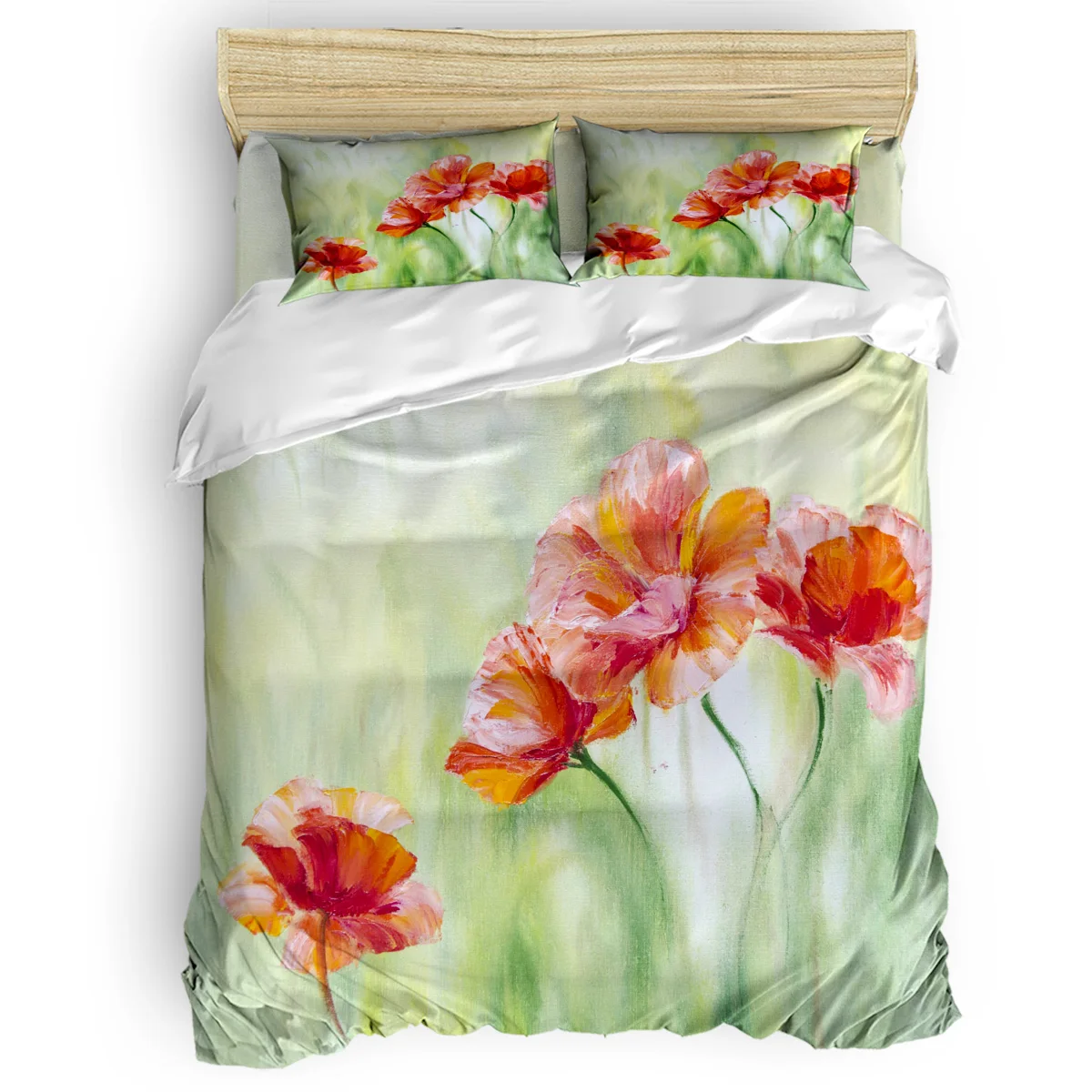 Color Flowers Oil Painting Art Duvet Cover Set Warm and Comfortable Bedding Set Bedroom Supplies Bedroom Comforter Set 2/3/4pcs
Color Flowers Oil Painting Art Duvet Cover Set Warm and Comfortable Bedding Set Bedroom Supplies Bedroom Comforter Set 2/3/4pcs