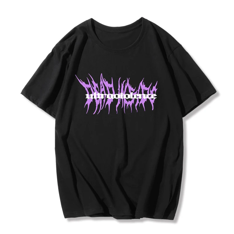 Punk Gothic T-shirts Loose Streetwear Harajuku Letter Print top Summer new hip-hop Fashion Female Tshirt Casual Aesthetic
Punk Gothic T-shirts Loose Streetwear Harajuku Letter Print top Summer new hip-hop Fashion Female Tshirt Casual Aesthetic