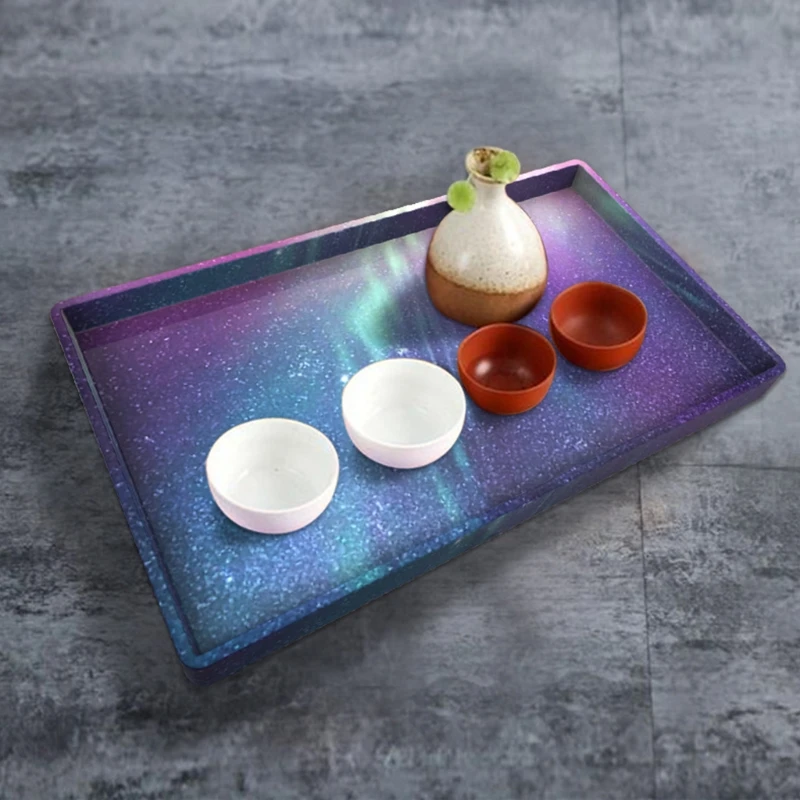 Rectangle Tray Epoxy Resin Mold Fruit Plate Board Tea Cup MaCoaster Silicone Mould DIY Crafts Ornaments Decorations Tool
Rectangle Tray Epoxy Resin Mold Fruit Plate Board Tea Cup MaCoaster Silicone Mould DIY Crafts Ornaments Decorations Tool