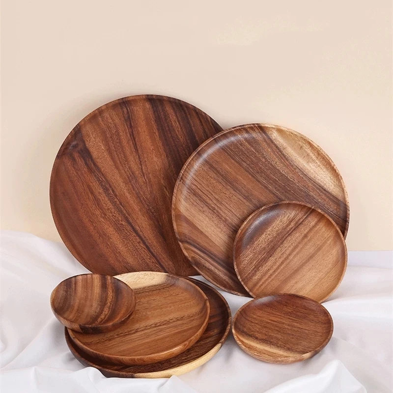 Wooden Plates Storage Trays for Tea Coffee Fruit Candy Dishes Saucer Dessert Dinner Bread
Wooden Plates Storage Trays for Tea Coffee Fruit Candy Dishes Saucer Dessert Dinner Bread