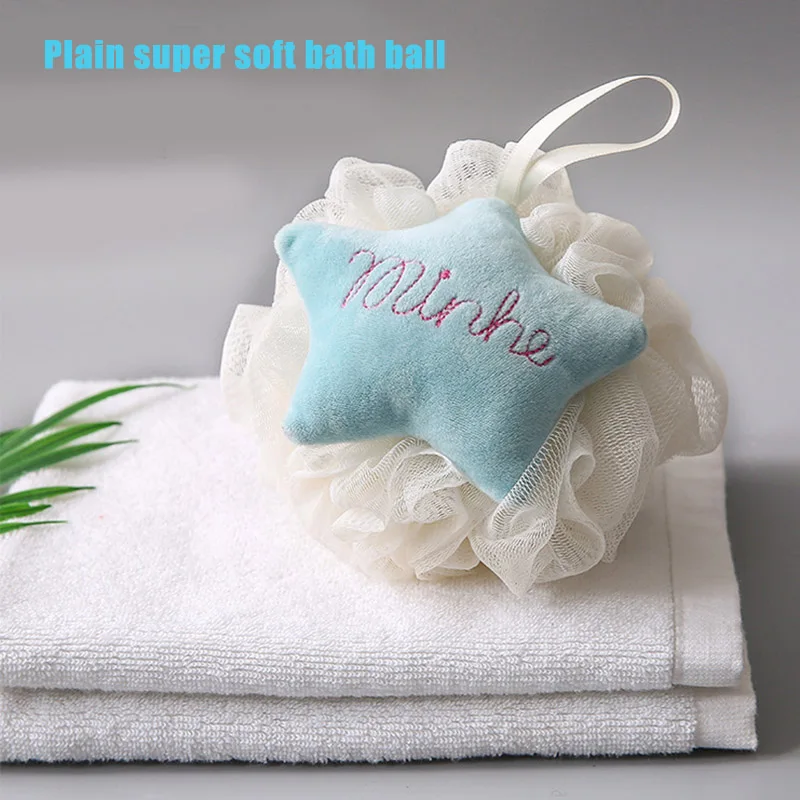 Cute Star Shape Large Soft Bath Ball for Back Foam Bath Supplies Skin-friendly Elastic EY669 
Cute Star Shape Large Soft Bath Ball for Back Foam Bath Supplies Skin-friendly Elastic EY669