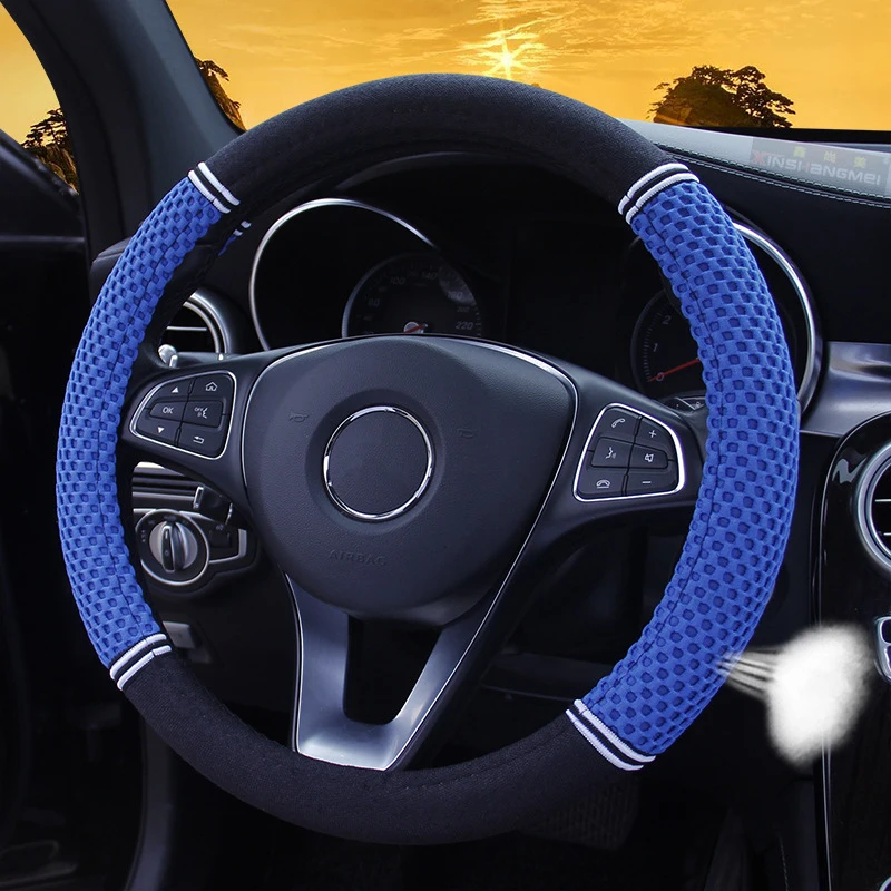 Car Steering Wheel Cover Universal 38cm Summer Ice Silk Car Steering Wheel Case Non-slip Auto Wheel Cover Protect Steering Wheel
Car Steering Wheel Cover Universal 38cm Summer Ice Silk Car Steering Wheel Case Non-slip Auto Wheel Cover Protect Steering Wheel