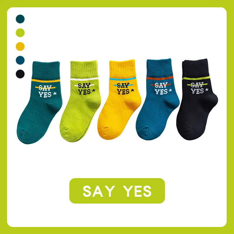 Children's socks autumn baby boys and girls mid tube socks sweat absorption breathable baby socks
Children's socks autumn baby boys and girls mid tube socks sweat absorption breathable baby socks