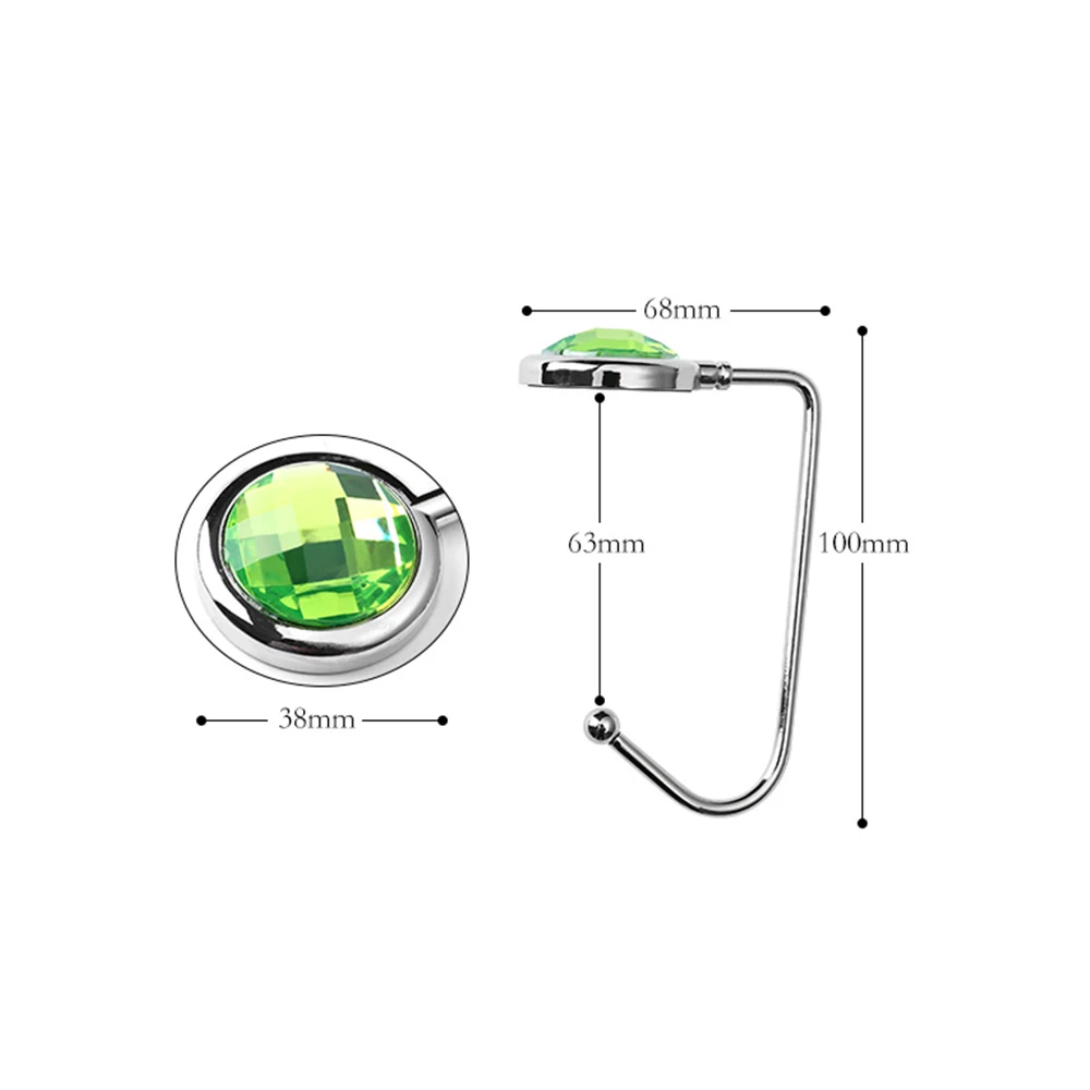 Creative Portable Metal Foldable Bag Purse Hook Handbag Hanger Purse Hook Handbag Holder Shell Bag Folding Table Hook 10 Colors
Creative Portable Metal Foldable Bag Purse Hook Handbag Hanger Purse Hook Handbag Holder Shell Bag Folding Table Hook 10 Colors