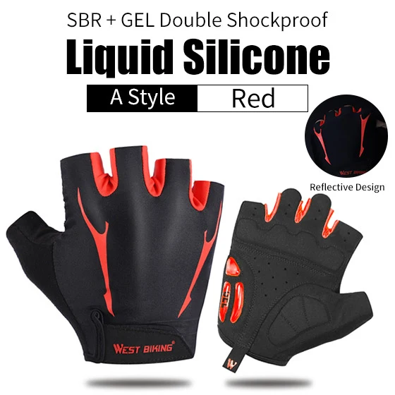 WEST BIKING Half Finger Cycling Gloves Anti Slip Breathable MTB Road Bicycle Gloves Men Women Outdoor Sports Bike Cycling Gloves
WEST BIKING Half Finger Cycling Gloves Anti Slip Breathable MTB Road Bicycle Gloves Men Women Outdoor Sports Bike Cycling Gloves