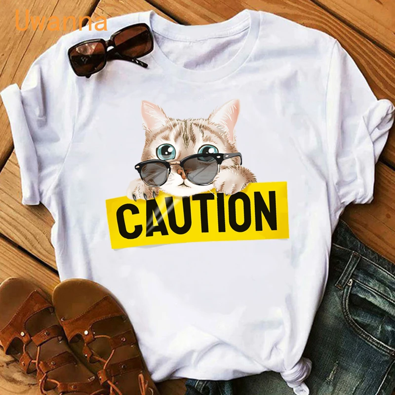 funny Cat/Dog/Bear t shirt women Print fashion short sleeve casual white Tops cute cartoon t-shirt women aesthetic tshirt cloth
funny Cat/Dog/Bear t shirt women Print fashion short sleeve casual white Tops cute cartoon t-shirt women aesthetic tshirt cloth