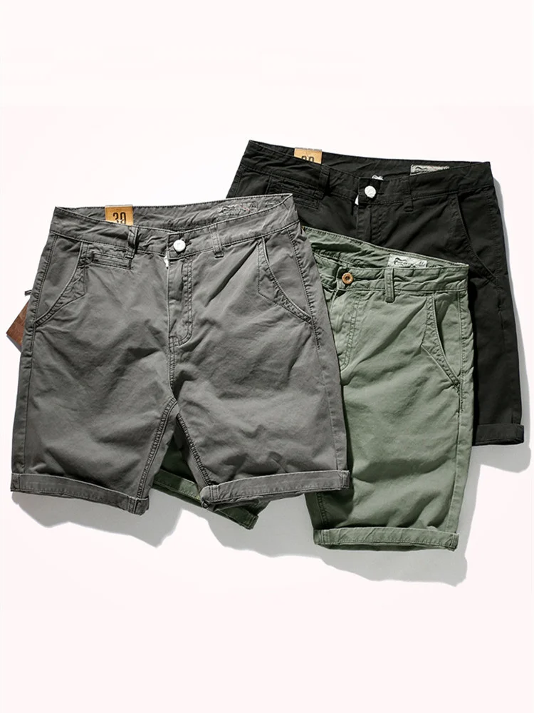 2021 Summer New Europe and America Style Woven Casual Shorts Men's Fashion Retro Pure Cotton Washed Old Sports Knee Length Pants
2021 Summer New Europe and America Style Woven Casual Shorts Men's Fashion Retro Pure Cotton Washed Old Sports Knee Length Pants