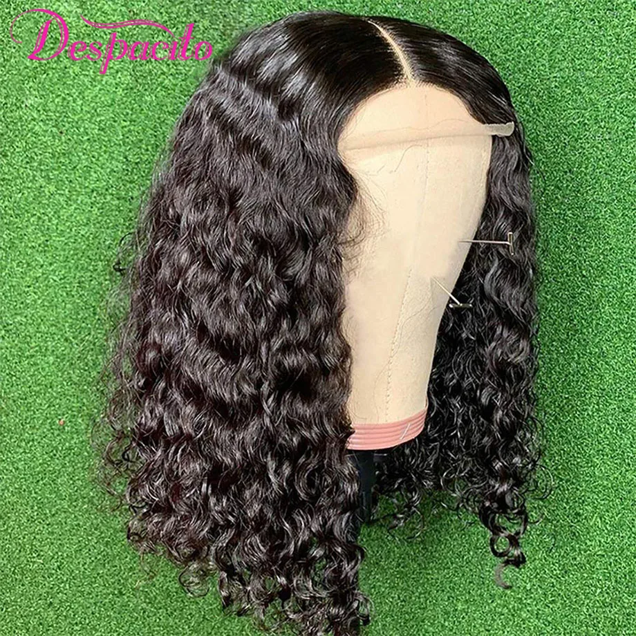 Brazilian Short Curly Human Hair Wigs Deep Wave Lace Closure Wig For Black Women T Part Middle Brown Lace Cheap Wigs Pre Plucked
Brazilian Short Curly Human Hair Wigs Deep Wave Lace Closure Wig For Black Women T Part Middle Brown Lace Cheap Wigs Pre Plucked