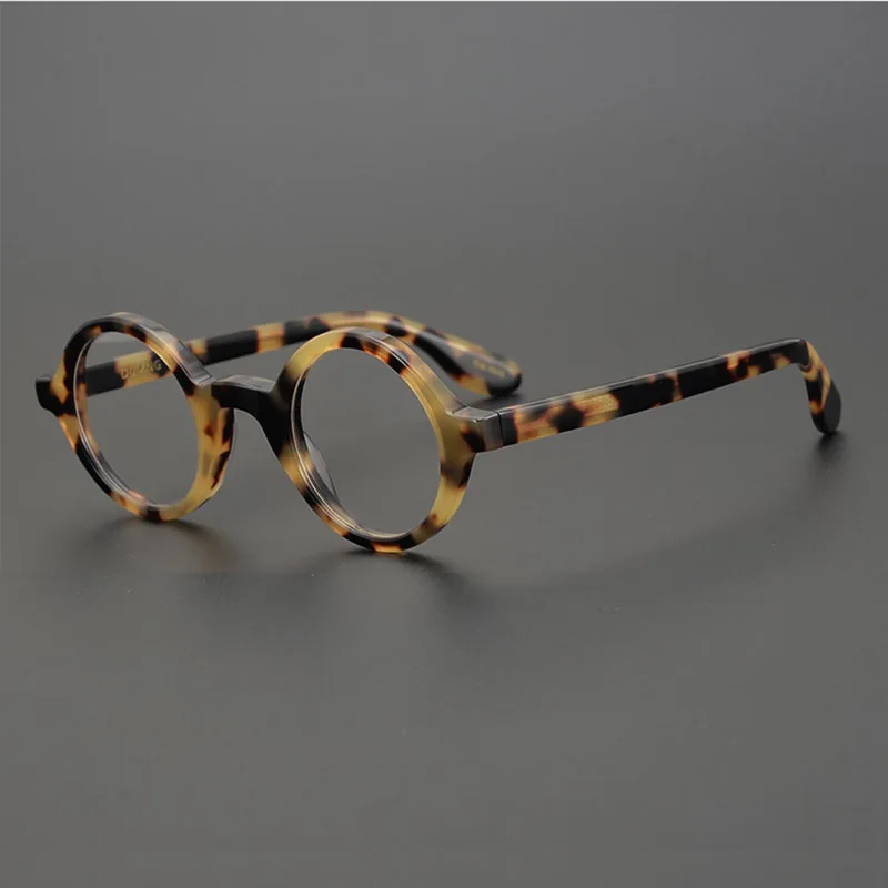 Vintage round frame men's handmade acetate glasses frame female prescription myopia reading Fashion round eyewear
Vintage round frame men's handmade acetate glasses frame female prescription myopia reading Fashion round eyewear