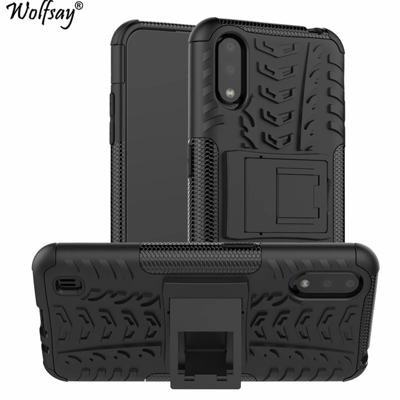 Wolfsay Case For Samsung Galaxy A01 Case Soft Rubber & Plastic Case For Samsung Galaxy A01 A 01 Cover Shockproof Kickstand
Wolfsay Case For Samsung Galaxy A01 Case Soft Rubber & Plastic Case For Samsung Galaxy A01 A 01 Cover Shockproof Kickstand