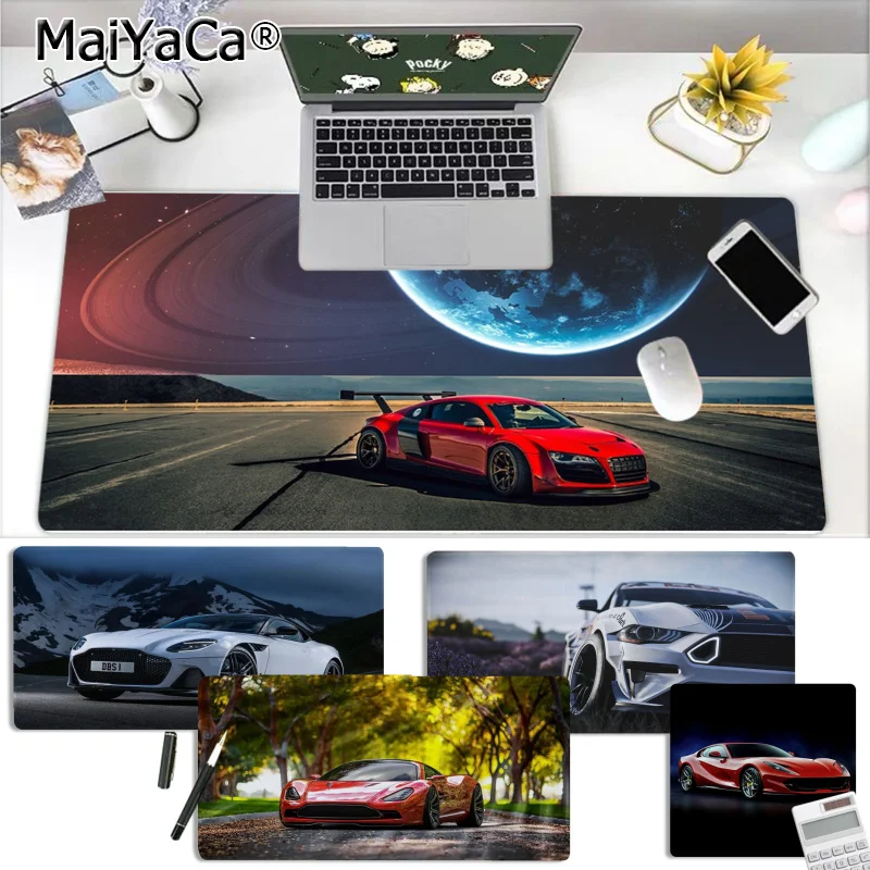 Винтажный крутой спортивный автомобильный игровой коврик MaiYaCa для настольного