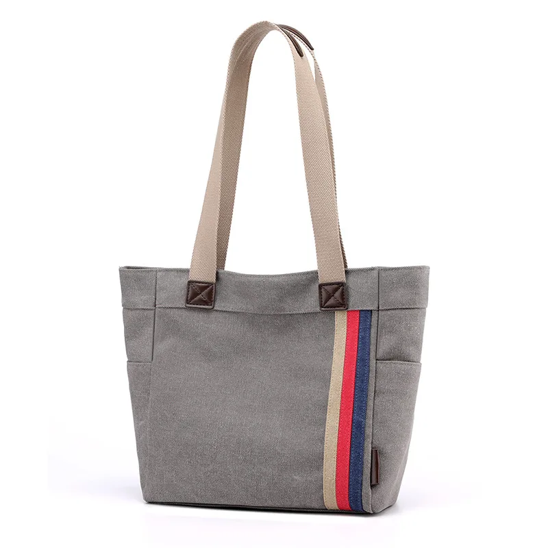 Luxury Handbags Women Bags Designer Striped Shoulder Bag Large-capacity Handbag Ladies Bags Casual Canvas Bag
Luxury Handbags Women Bags Designer Striped Shoulder Bag Large-capacity Handbag Ladies Bags Casual Canvas Bag