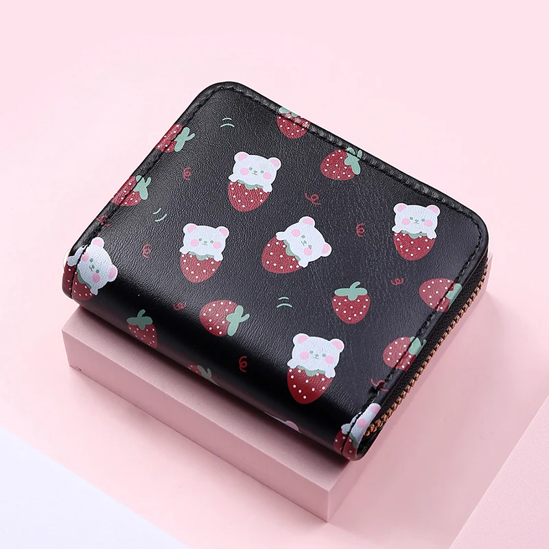 Women Cute Cartoon Wallet Small Zipper Girl Brand Designed Pu Leather Coin Purse Female Card Holder Fashion 2021 New
Women Cute Cartoon Wallet Small Zipper Girl Brand Designed Pu Leather Coin Purse Female Card Holder Fashion 2021 New
