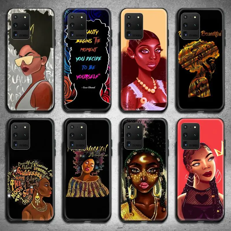 New Personalized Black Girl Phone Case for Samsung S20 plus Ultra S6 S7 edge S8 S9 plus S10 5G lite 2020
New Personalized Black Girl Phone Case for Samsung S20 plus Ultra S6 S7 edge S8 S9 plus S10 5G lite 2020