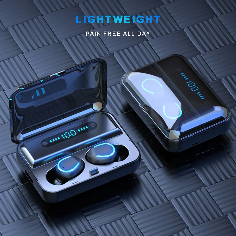 For Universal Smartphone 1pc Wireless 9D Stereo Earphone Portable Waterproof Sports In-ear Earphones Pohiks
For Universal Smartphone 1pc Wireless 9D Stereo Earphone Portable Waterproof Sports In-ear Earphones Pohiks