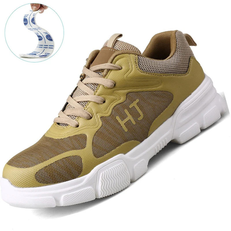 Steel Toe Cap Men's Safety Shoes Breathable Lightweight Reflective Anti-Smashing Work Boots Sneakers Male Construction Shoes
Steel Toe Cap Men's Safety Shoes Breathable Lightweight Reflective Anti-Smashing Work Boots Sneakers Male Construction Shoes