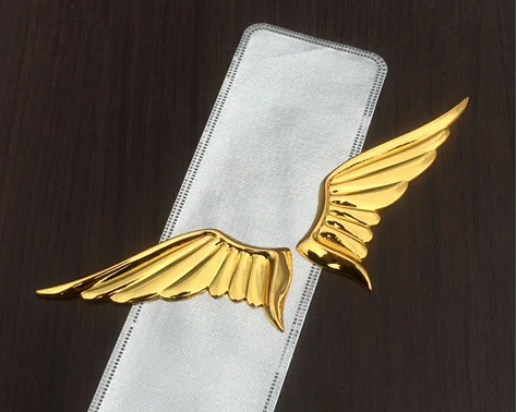 3D Gold Auto Stickers Metal Angel Eagle Wings Badge Emblem Decal Motorcycle Modified Car Accessories
3D Gold Auto Stickers Metal Angel Eagle Wings Badge Emblem Decal Motorcycle Modified Car Accessories