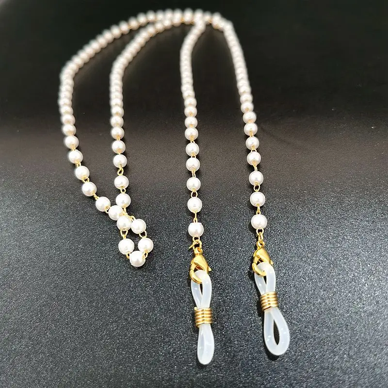 70cm Eyeglasses Chain Sunglass Imitation Pearl Beads Beaded Chains Metal Chains for Jewelry Making Components Craft DIY
70cm Eyeglasses Chain Sunglass Imitation Pearl Beads Beaded Chains Metal Chains for Jewelry Making Components Craft DIY