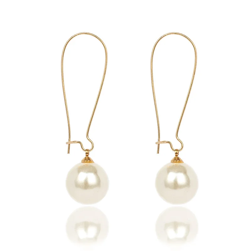 Hot Sale Simulation Pearl Dangle Earrings For Women Baroque Palace Style Jewelry Long Temperament Simple Drop Earrings
Hot Sale Simulation Pearl Dangle Earrings For Women Baroque Palace Style Jewelry Long Temperament Simple Drop Earrings
