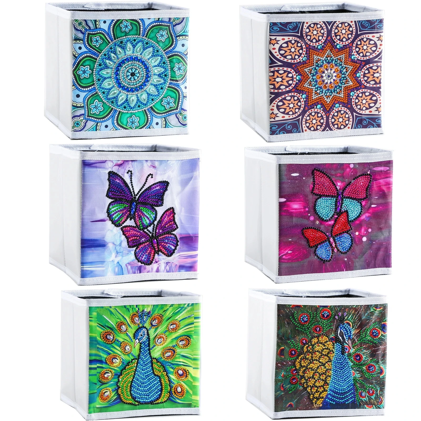 Ящики для хранения алмазной живописи, сумка для хранения алмазной живописи, складной ящик, чехол для вышивки крестиком, Набор для вышивки ал... 
Ящики для хранения алмазной живописи, сумка для хранения алмазной живописи, складной ящик, чехол для вышивки крестиком, Набор для вышивки ал...