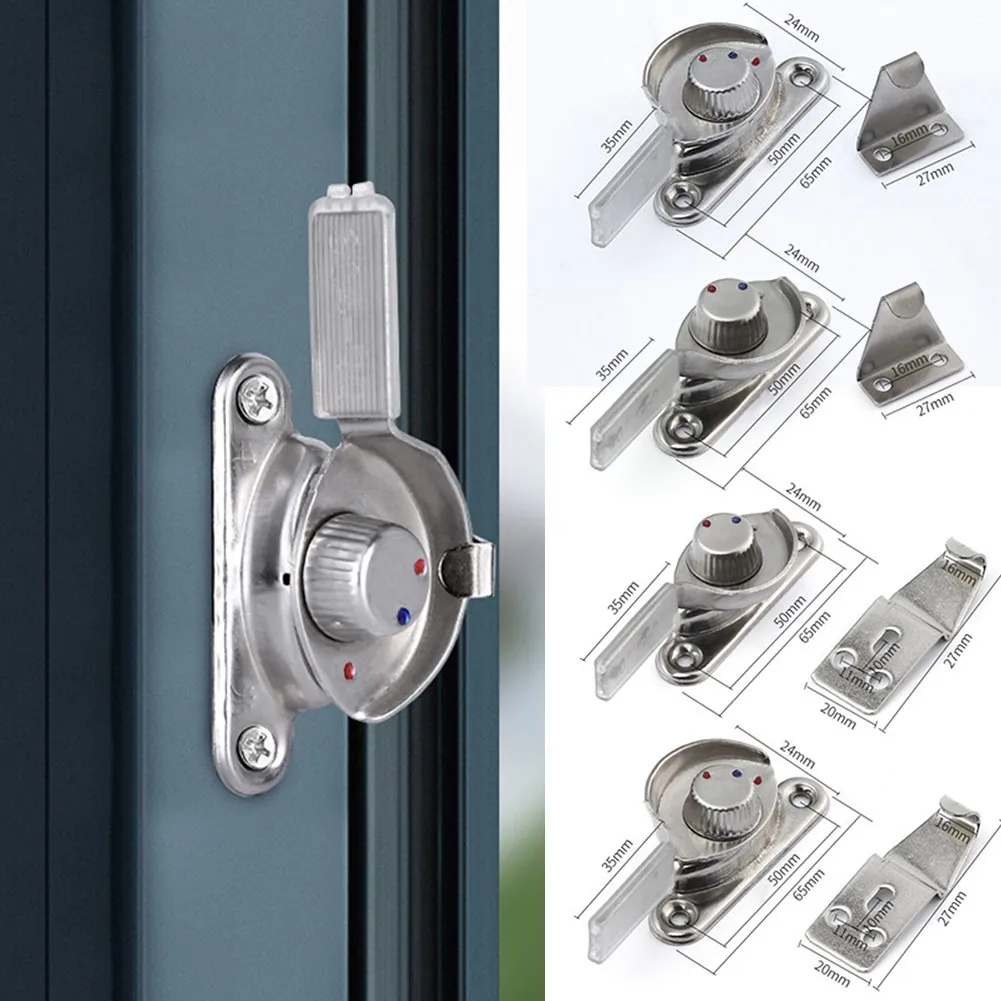 Stainless Steel Sliding Door Window Lock Buckle Double-sided Crescent Safety Lock Vintage Door And Window Hardware Accessories
Stainless Steel Sliding Door Window Lock Buckle Double-sided Crescent Safety Lock Vintage Door And Window Hardware Accessories