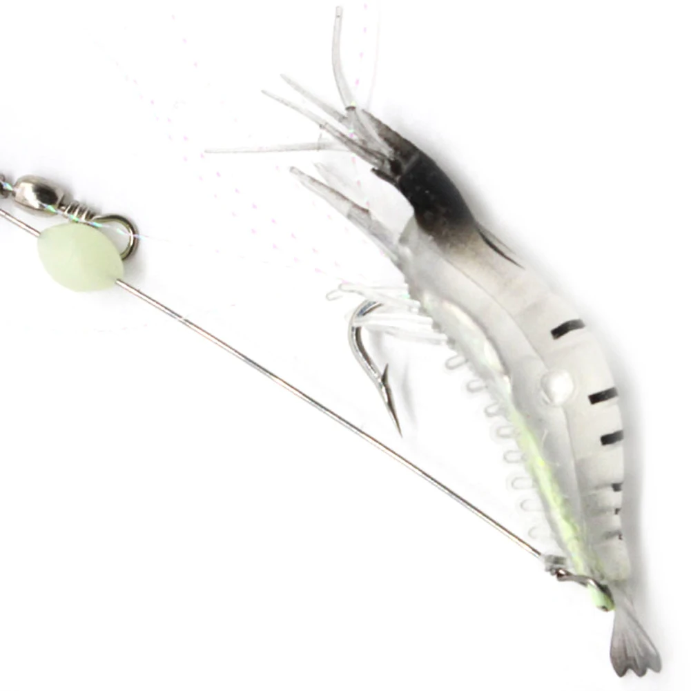 7pcs/Lot Luminous Shrimp Soft Lure Artificial Silicone Bait With Hooks Swivels Lures Set Anzois Sabiki Rigs Fishing Tackle
7pcs/Lot Luminous Shrimp Soft Lure Artificial Silicone Bait With Hooks Swivels Lures Set Anzois Sabiki Rigs Fishing Tackle