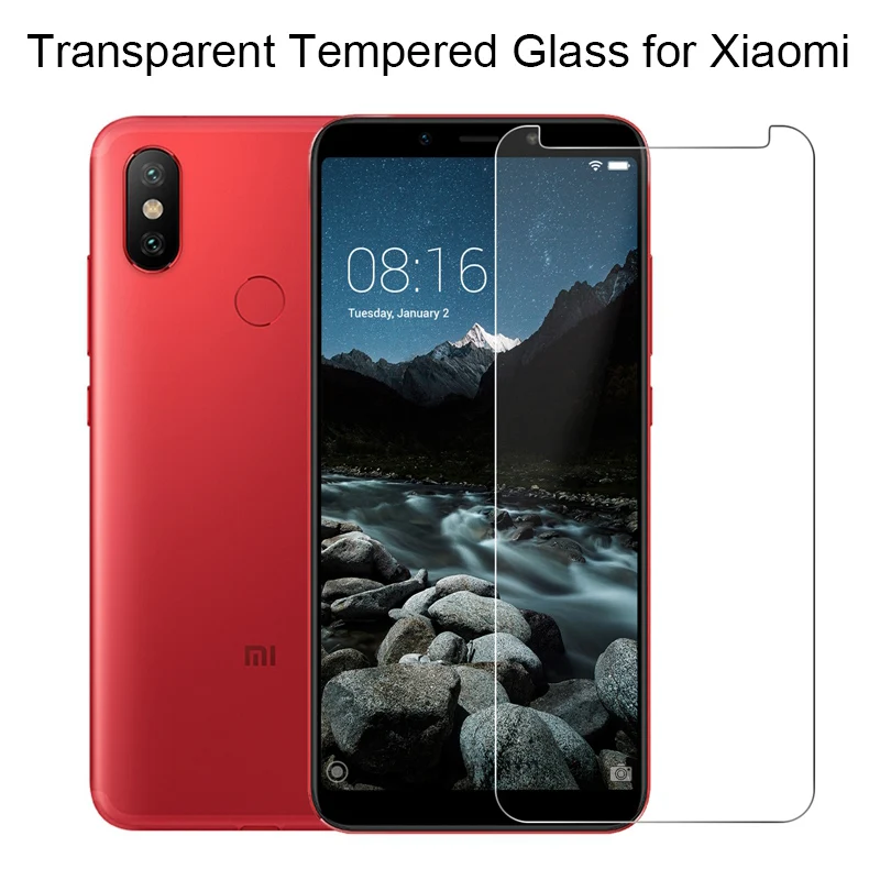 9H Tempered Glass for Xiaomi Redmi 4X 5A 6A 6 Pro HD Screen on Note 2 3 Film Prime 5 | Мобильные телефоны и аксессуары