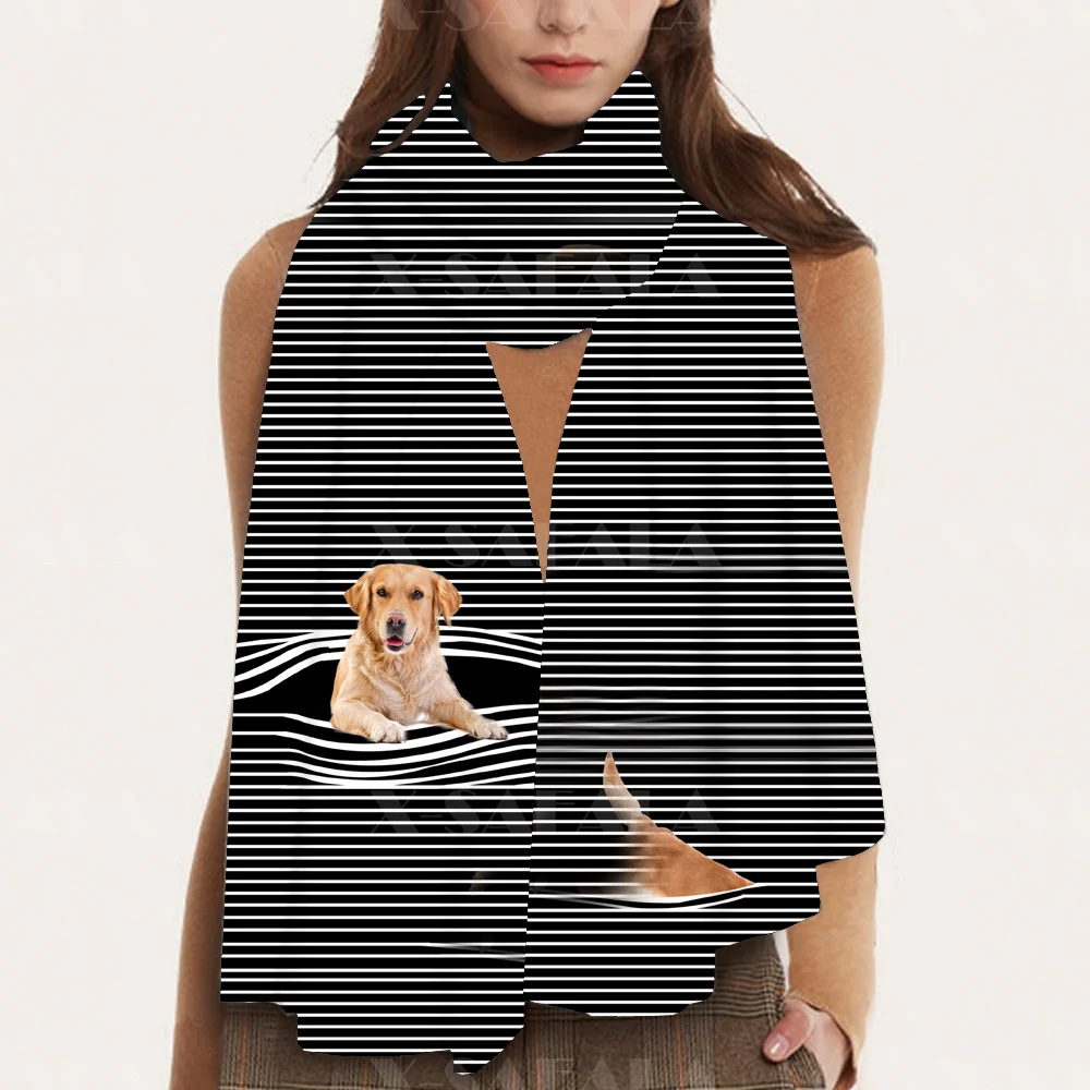 Keep Your Warm Cute Funny Dog Face Shawl Gift Winter Scarf Female Bristled Cashmere Thick Scarves Long Pashmina Neckerchief-5
Keep Your Warm Cute Funny Dog Face Shawl Gift Winter Scarf Female Bristled Cashmere Thick Scarves Long Pashmina Neckerchief-5