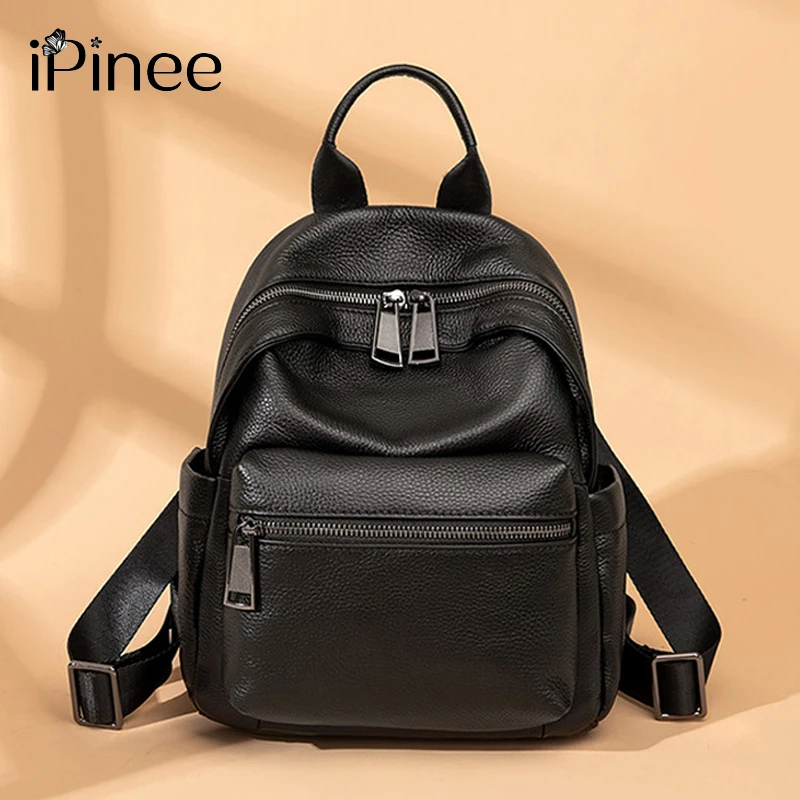 iPinee Genuine Leather Travel Backpack Women Designer Bags High Quality Shoulder Bags New School Bags For Teenagers Girls
iPinee Genuine Leather Travel Backpack Women Designer Bags High Quality Shoulder Bags New School Bags For Teenagers Girls
