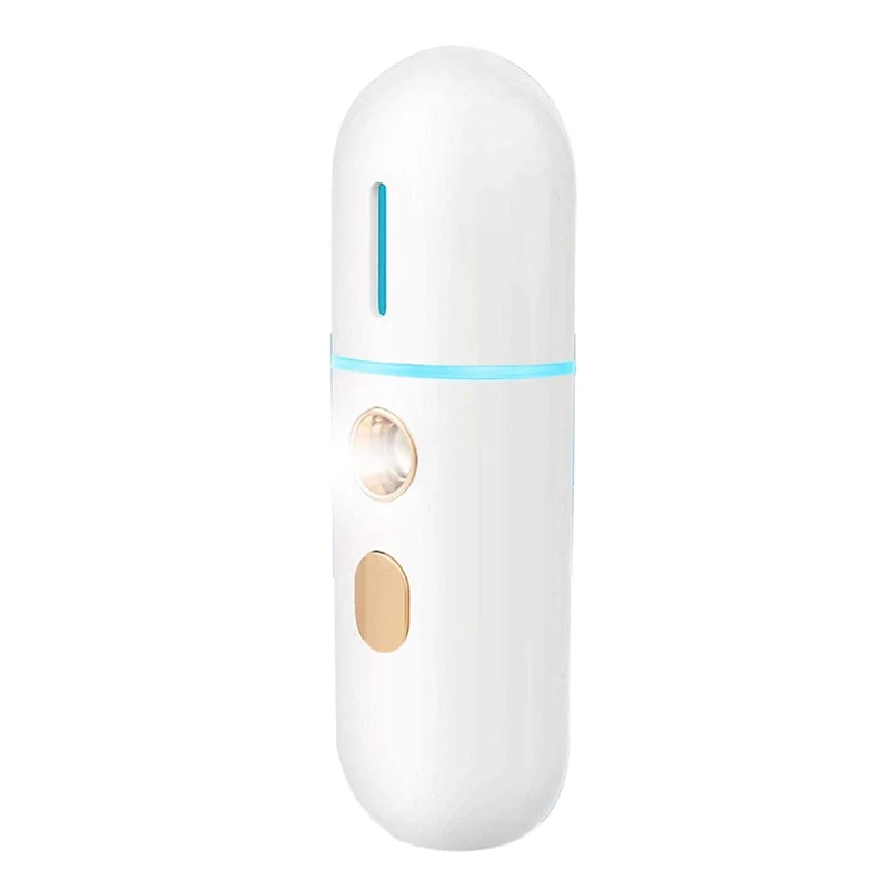 USB Charging Handheld Nano Moisturizing Mist Sprayer Face Steamer Nano Facial Mister for Skin Care 20ML 
USB Charging Handheld Nano Moisturizing Mist Sprayer Face Steamer Nano Facial Mister for Skin Care 20ML
