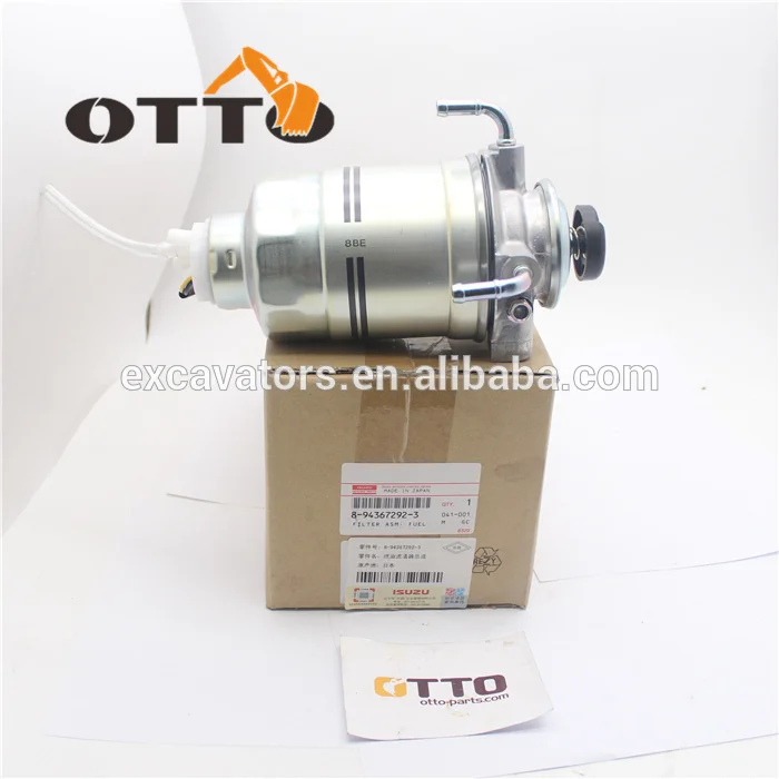 Guangzhou Supplier High Quality 4JB1 4JB1T ENGINE FUEL FILTER ASM 8-94367292-3 8-94367292-2 FILTER
Guangzhou Supplier High Quality 4JB1 4JB1T ENGINE FUEL FILTER ASM 8-94367292-3 8-94367292-2 FILTER