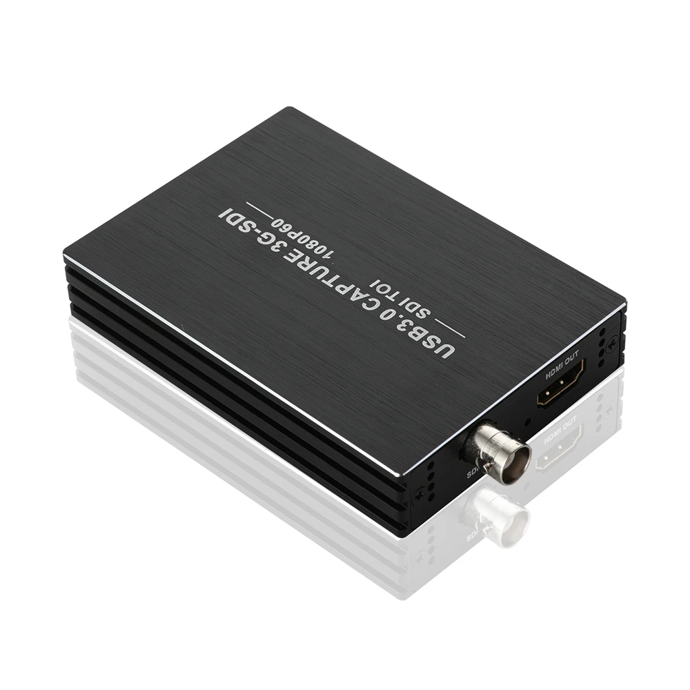 3G-SDI Video Capture Card USB3.0 1080P Video Capture Box SDI to HDMI-Compatible Adapter Converter Driver-free Design
3G-SDI Video Capture Card USB3.0 1080P Video Capture Box SDI to HDMI-Compatible Adapter Converter Driver-free Design