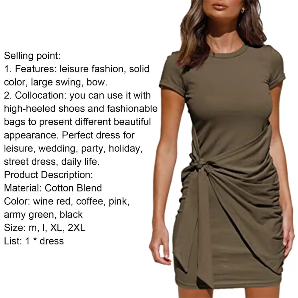 Women Dress summer dress Short Sleeve Breathable Cotton Blend Sexy Irregular Dress cotton blend With bow-knot belt robe femme
Women Dress summer dress Short Sleeve Breathable Cotton Blend Sexy Irregular Dress cotton blend With bow-knot belt robe femme