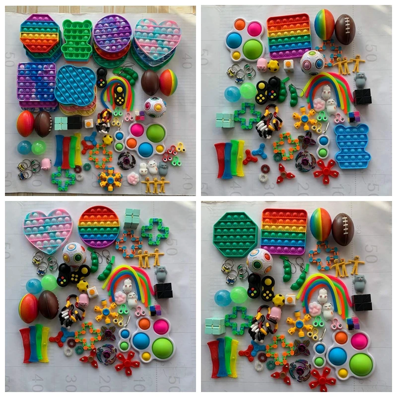 Fidget Toys Anti Stress Set Stretchy Strings Adults Children Squishy Sensory Antistress Gift Pack Relief Figet Toys
Fidget Toys Anti Stress Set Stretchy Strings Adults Children Squishy Sensory Antistress Gift Pack Relief Figet Toys