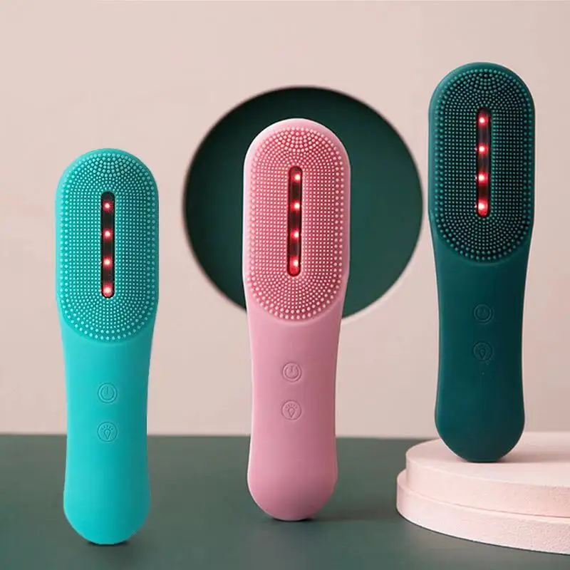 Silicone Face Cleansing Brush Electric Face Cleanser Electric Facial Cleanser Cleansing Skin Deep Washing Massage Brush
Silicone Face Cleansing Brush Electric Face Cleanser Electric Facial Cleanser Cleansing Skin Deep Washing Massage Brush