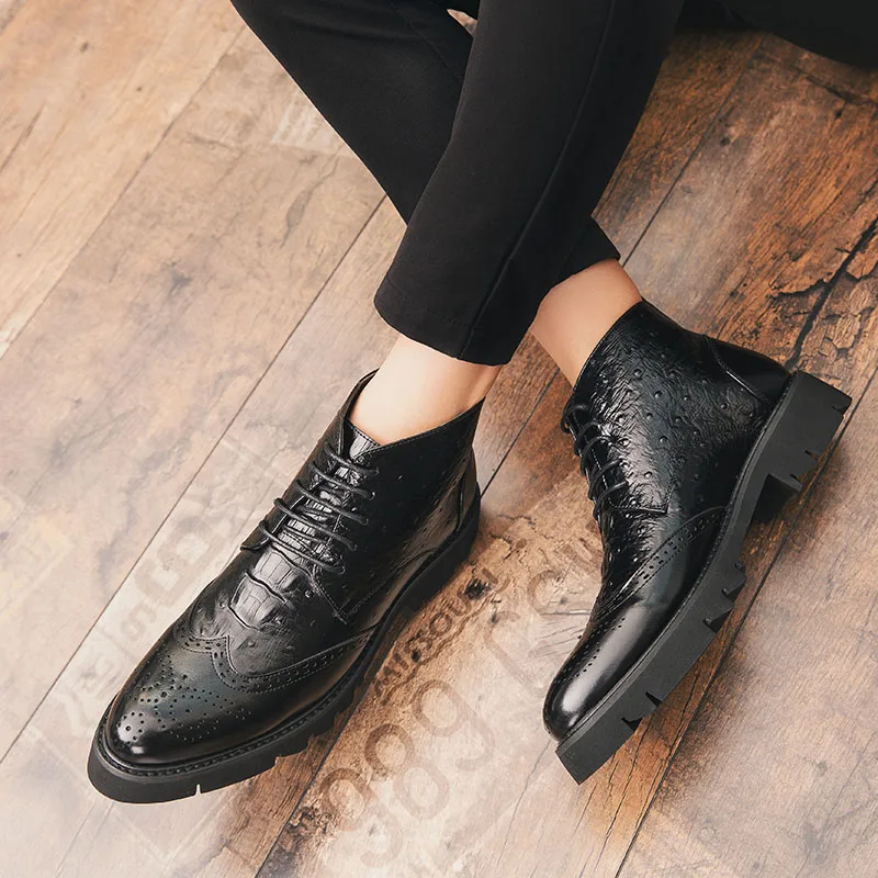 Mens Leather Shoe Inside Fur Casual Shoes Men Fashion Comfortable Luxury Brand Mens Shoes outdoor high top Flats Mens Shoes
Mens Leather Shoe Inside Fur Casual Shoes Men Fashion Comfortable Luxury Brand Mens Shoes outdoor high top Flats Mens Shoes