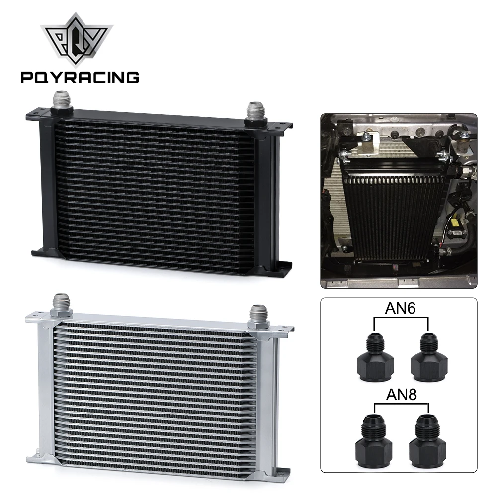 PQY - 25 Rows AN-10AN Universal Oil Cooler Engine Transmission Oil Cooler Kit PQY7025
PQY - 25 Rows AN-10AN Universal Oil Cooler Engine Transmission Oil Cooler Kit PQY7025