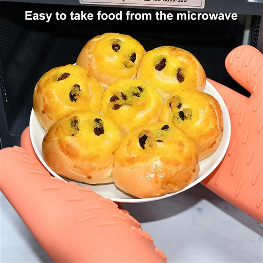 5.71*10.63in Anti-scald Gloves Temperature Resistance Thick Silicone Insulation Hand Protector for Kitchen Tools
5.71*10.63in Anti-scald Gloves Temperature Resistance Thick Silicone Insulation Hand Protector for Kitchen Tools