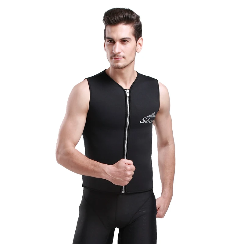 SBART 3MM Neoprene Wetsuits Vest Shaping Winter Thick Warm Women Men Sleeveless Diving Suits Tops Swimwears Bathing Suits Jacket
SBART 3MM Neoprene Wetsuits Vest Shaping Winter Thick Warm Women Men Sleeveless Diving Suits Tops Swimwears Bathing Suits Jacket