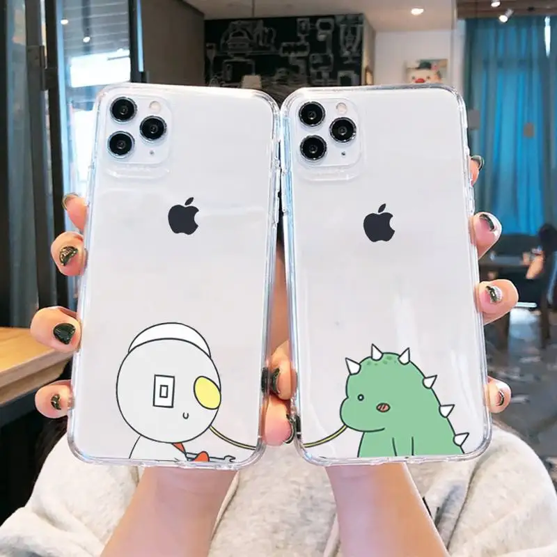 cute cartoon dinosaur Phone Case Transparent soft For iphone 13 12 11 8 7 plus mini x xs xr pro max
cute cartoon dinosaur Phone Case Transparent soft For iphone 13 12 11 8 7 plus mini x xs xr pro max