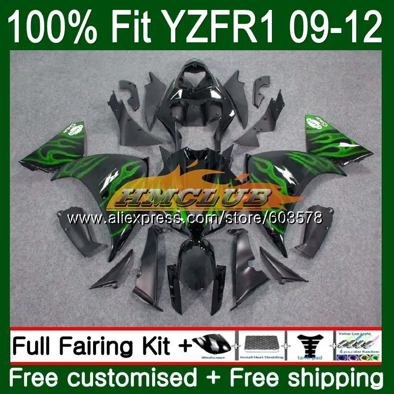 Инъекция для YAMAHA YZF-1000 2009 2010 2011 2012 64CL.6 YZF R1 1000 R 1 YZF1000 YZFR1 09 10 11 12 Обтекатели с зеленым пламенем
Инъекция для YAMAHA YZF-1000 2009 2010 2011 2012 64CL.6 YZF R1 1000 R 1 YZF1000 YZFR1 09 10 11 12 Обтекатели с зеленым пламенем